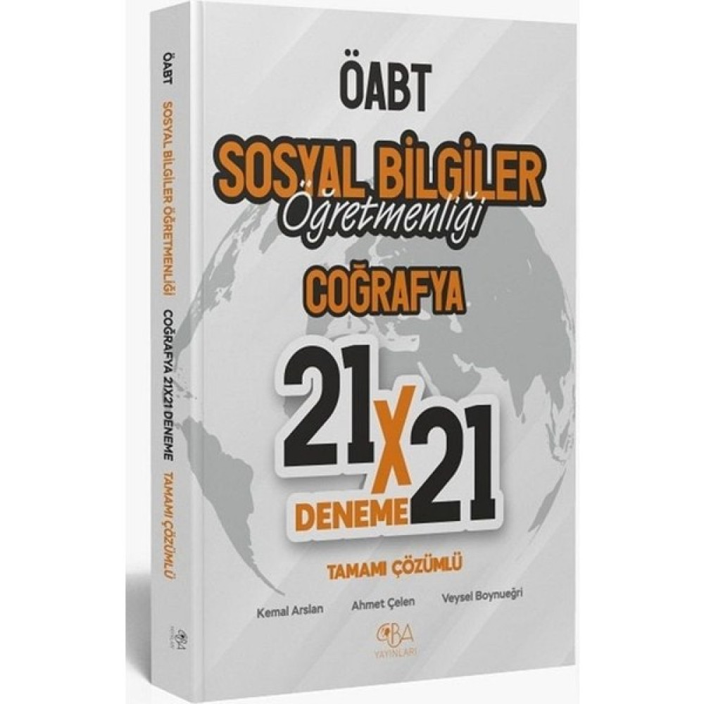 CBA Akademi ÖABT Sosyal Bilgiler Coğrafya Deneme Kaynak Kitapları Fiyatı