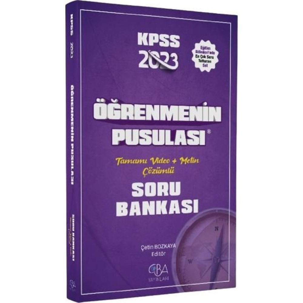 Cba KPSS 2023 Eğitim Bilimleri Öğrenme Psikolojisinin Pusulası Soru Bankası Cba Akademi Ders Sınav Kitapları Fiyatı