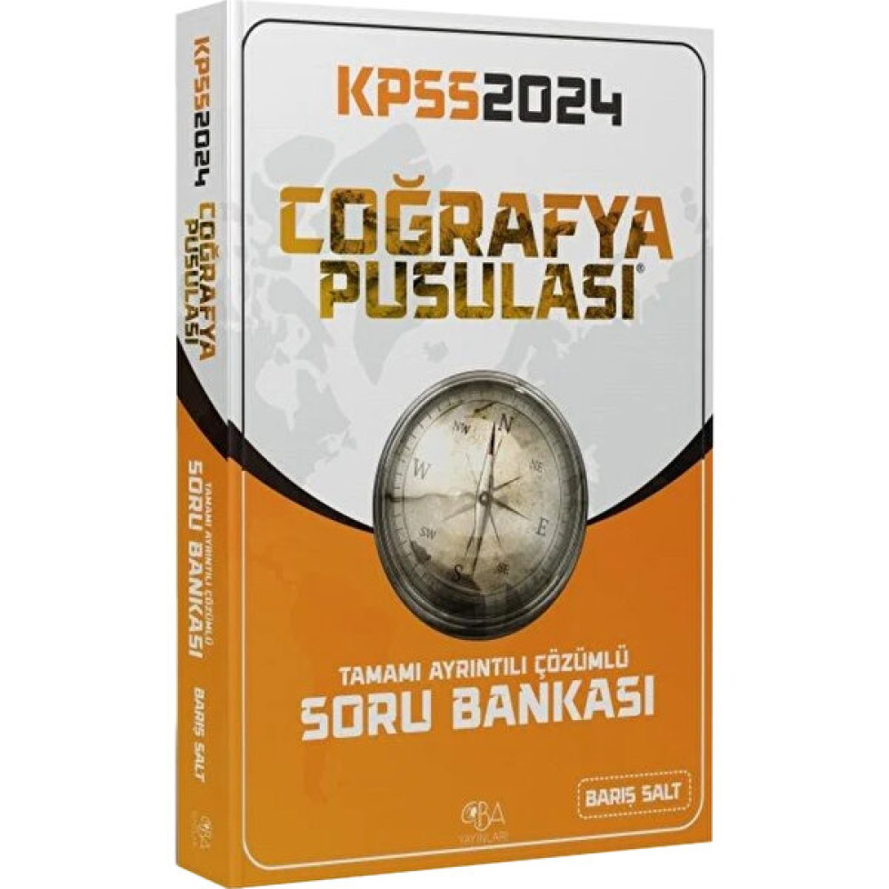 Cba Yayınları 2024 Kpss Coğrafya Pusulası Soru Bankası Çözümlü – Barış Salt KPSS Fiyatı