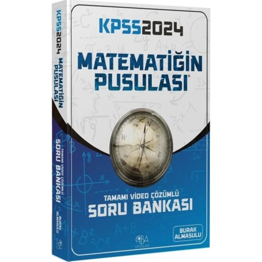 Cba Yayınları 2024 Kpss Matematik Matematiğin Pusulası Soru Bankası Video Çözümlü KPSS Fiyatı