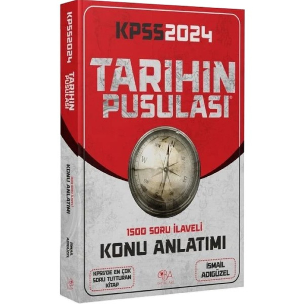 Cba Yayınları 2024 Kpss Tarihin Pusulası Konu Anlatımı – Ismail Adıgüzel Ders Sınav Kitapları Fiyatı