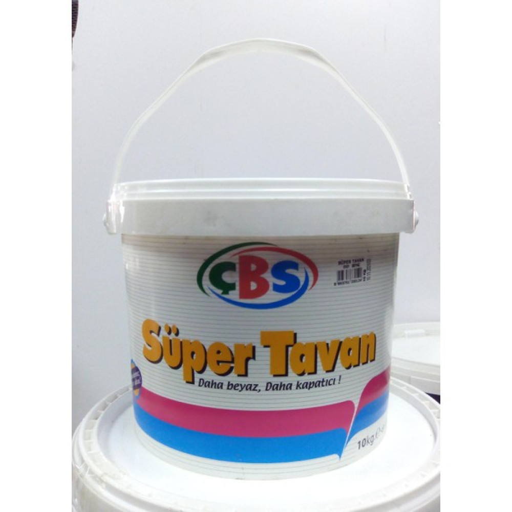 Çbs Süper Tavan - 10 kg - BEYAZ Boyalar & Boyacı Aletleri Fiyatı