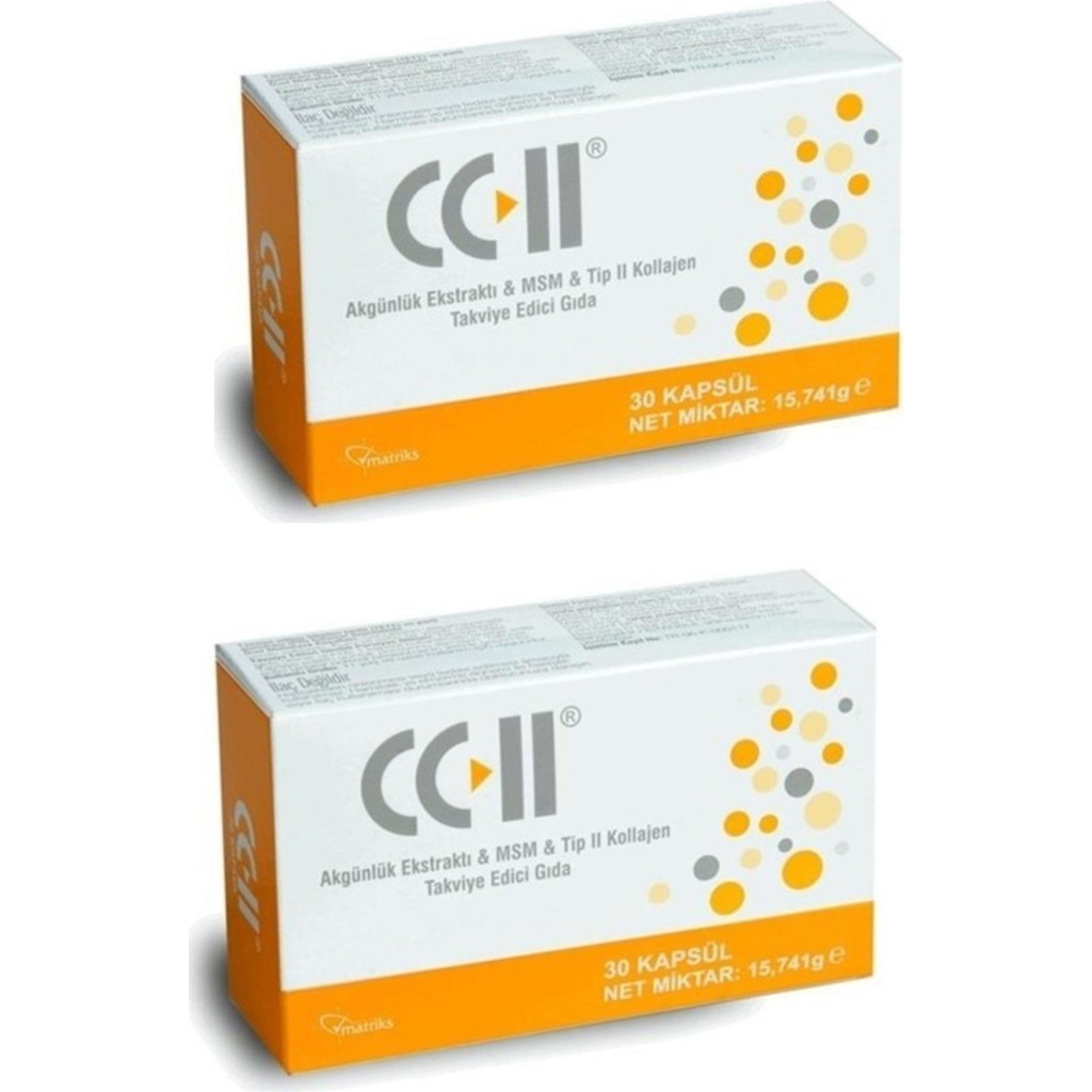 CC-II 30 Kapsül 2'li Paket Diğer Fiyatı