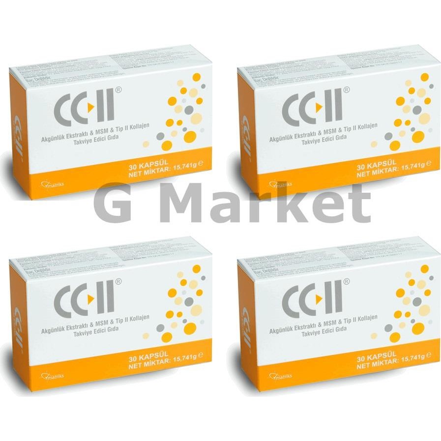 Cc-Iı Tip 2 Kollajen 30 Kapsül 4 Lü Paket Diğer Fiyatı