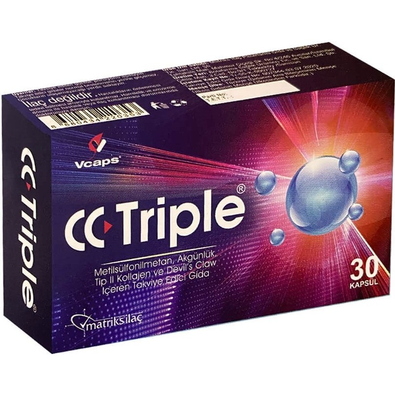 Cc Triple 30 Kapsül - Aromasız Diğer Fiyatı