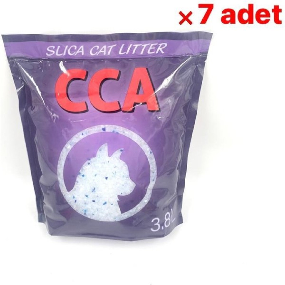 CCA Slica Kristal Kedi Kumu 3.8 LT x 7 Adet Evcil Hayvan Ürünleri Fiyatı