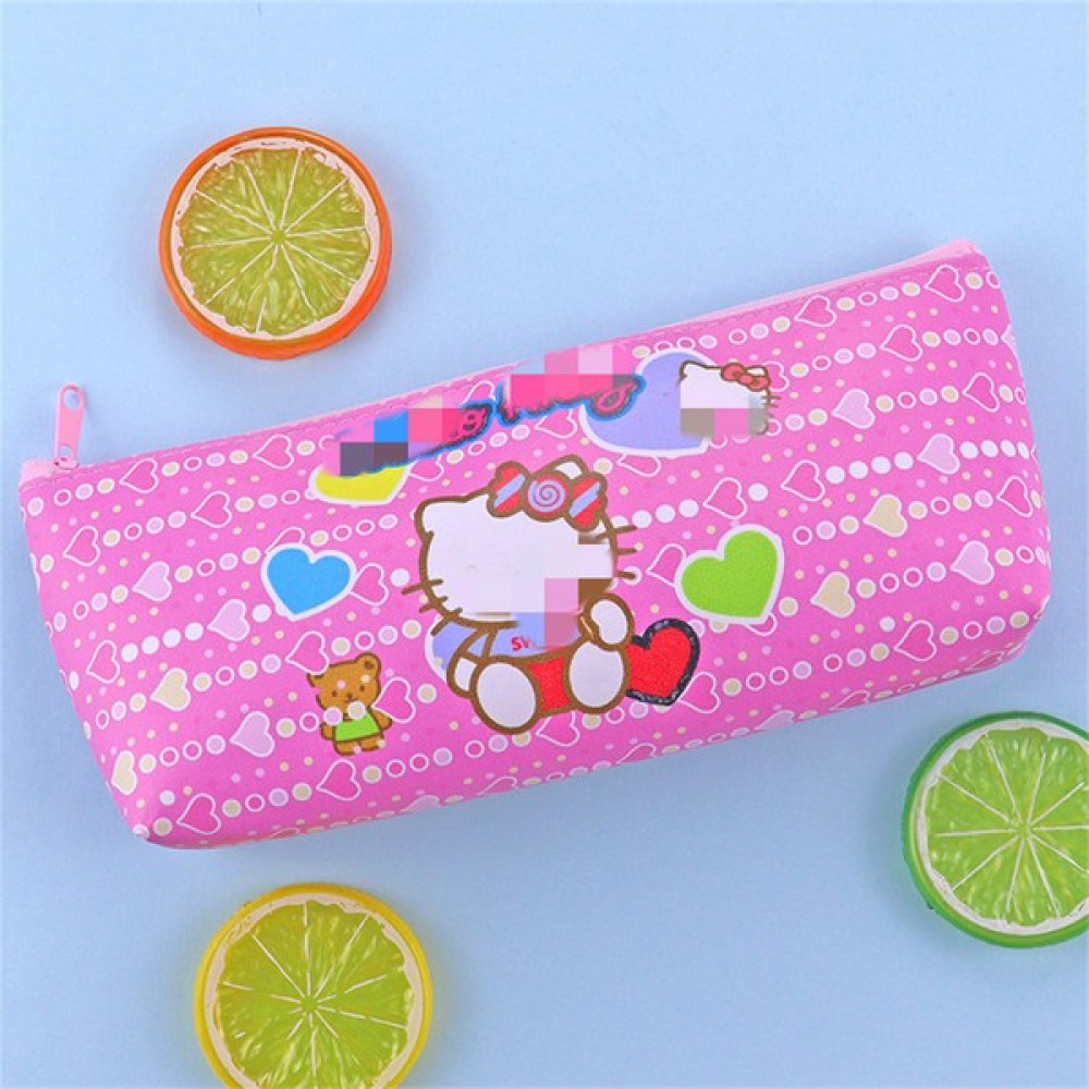 CCmoo Pretty Karikatür Sanrio Sanrio Kuromi Melody Pu Tek Katmanlı Kırtasiye Kırtasiye Malzemesi Saklama Kt Kalem Kutusu (Yurt Dışından) - Pembe Kalemlik (Kalem Kutusu) Fiyatı