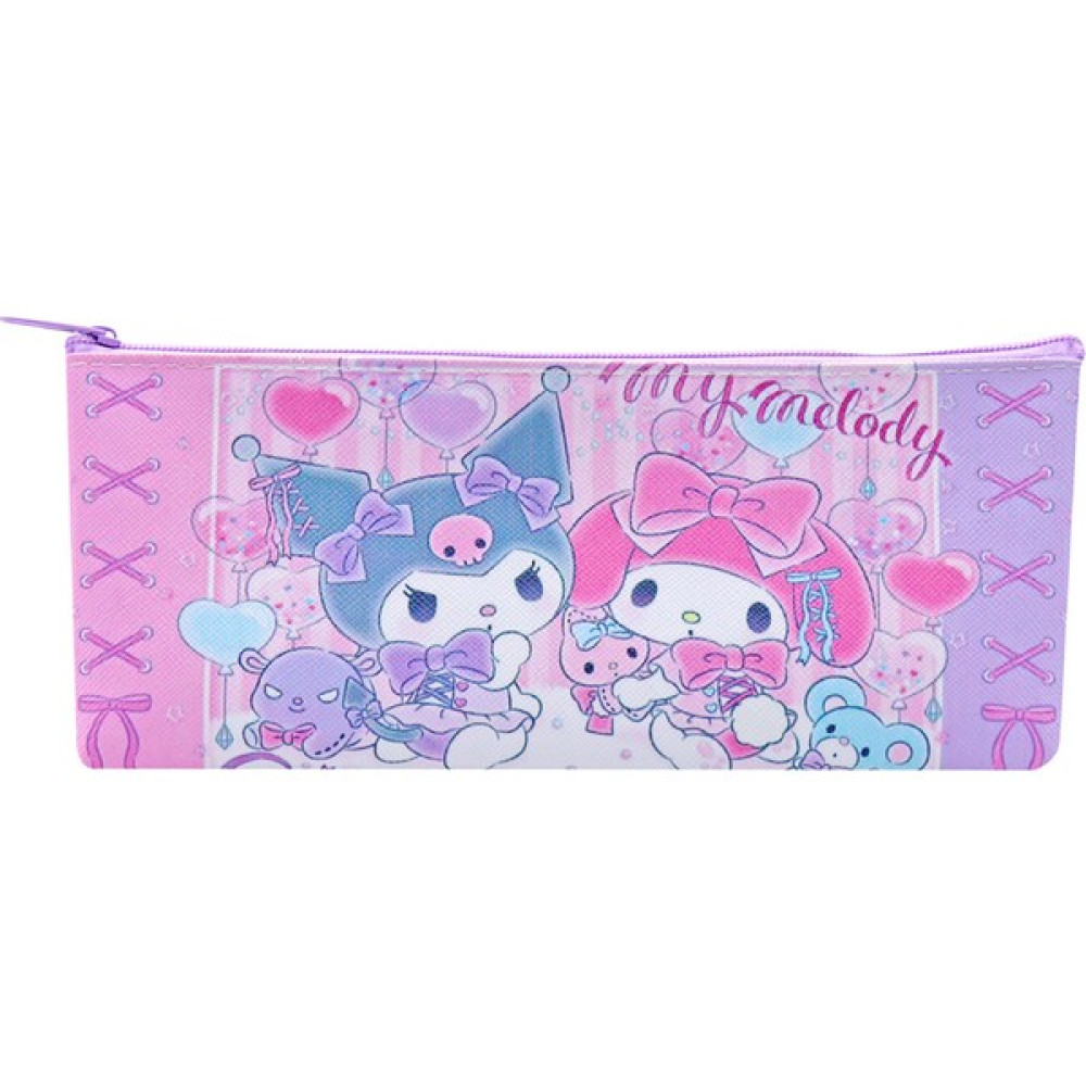 CCmoo Pretty Karikatür Sanrio Sanrio Kuromi Melody Pu Tek Katmanlı Kırtasiye Kırtasiye Malzemesi Saklama Parti Tarzı Kalem Kutusu (Yurt Dışından) Kalemlik (Kalem Kutusu) Fiyatı
