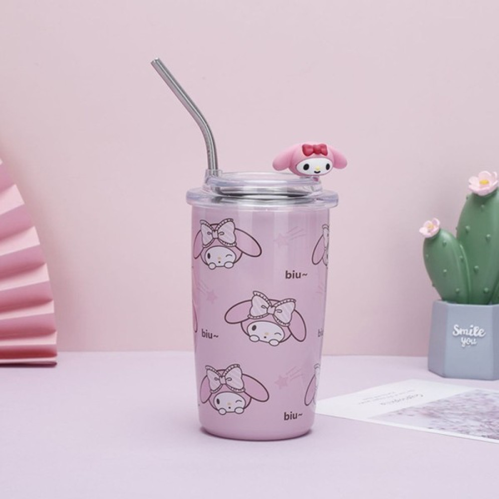 CCmoo Pretty Sanrio Jade Cinnamon Dog Kuromi 304 Kızlar Için Termos Bardak, Gösterişli, Sevimli, Çocuklar, Internet Ünlüleri, Öğrenci Kt Kedi Su Ba... Suluk Fiyatı