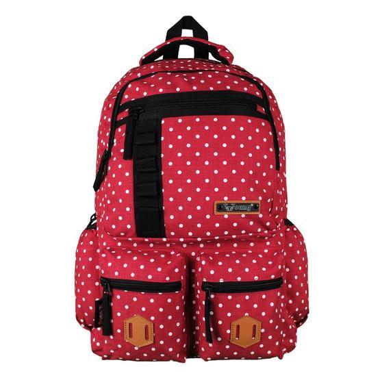 ÇÇS Young 51229-K Kırmızı Unisex Sırt Çantası