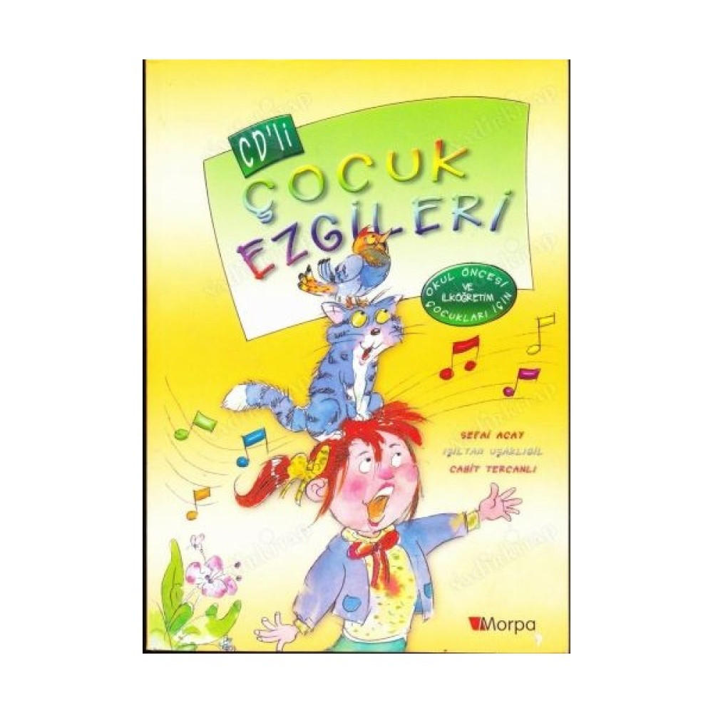 Cd'li Çocuk Ezgileri + 2 CD Okul Öncesi Eğitici & Öğretici Kitaplar Fiyatı