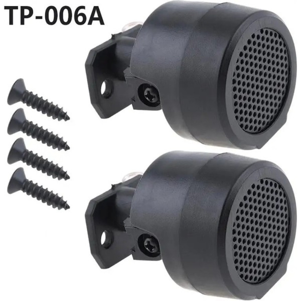 Cdwishbest 2 Adet TP-006A 500W Mini Dome Tweeter Hoparlör 12V Dc Yüksek Frekanslı Araç Ses Tiz Hoparlörler Otomobil Aksesuarları Siyah (Yurt Dışından) Oto Hoparlörleri & SubWoofer Fiyatı