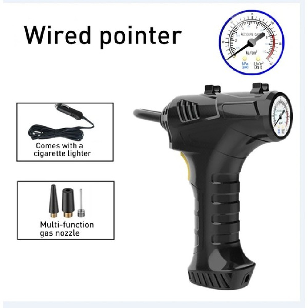 Cdwishbest Kablolu Işaretçi 120W Şarj Edilebilir Hava Kompresörü Kablosuz Şişme Pompa Taşınabilir Hava Pompası Araba Lastik Şişirme Dijital Araba B... Lastikler Fiyatı