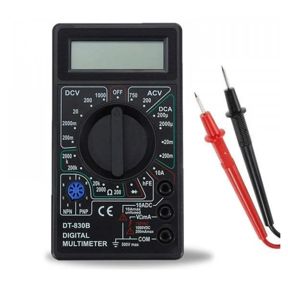 Cebeci Elektronik DT830B Dijital Ölçü Aleti Multimetre Problu - Siyah Diğer Test ve Ölçüm Cihazları Fiyatı