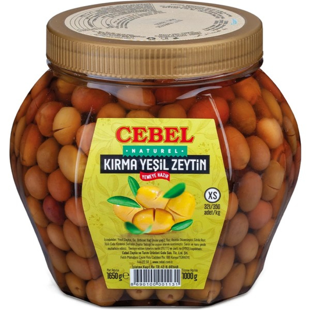 Cebel Kırma Y.zeytin 1000 gr Pet (Xs | 321-350) - 1 kg Oto Boyaları Fiyatı
