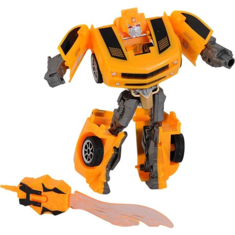 Çebi Toys Arabaya Dönüşen Robot Sarı Oto Boyaları Fiyatı