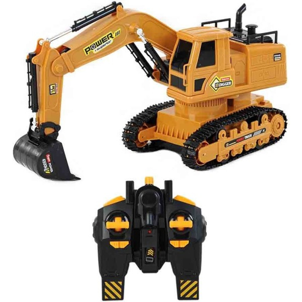 Çebi Toys Uzaktan Kumandalı Şarjlı Paletli Kepçe - Sarı Oyuncak Araç Fiyatı