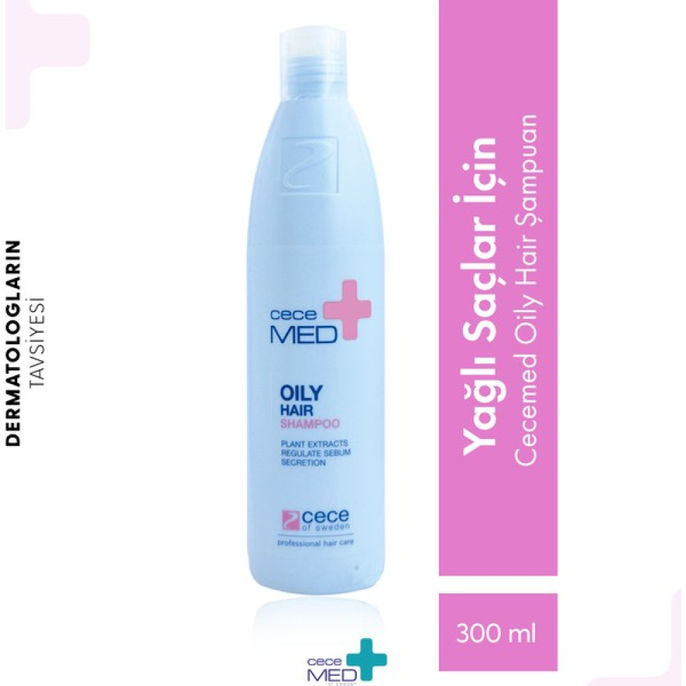 Cece Med Oily Hair Shampoo Yağlı Saç Şampuanı 300 ml Şampuan ve Saç Kremi Fiyatı