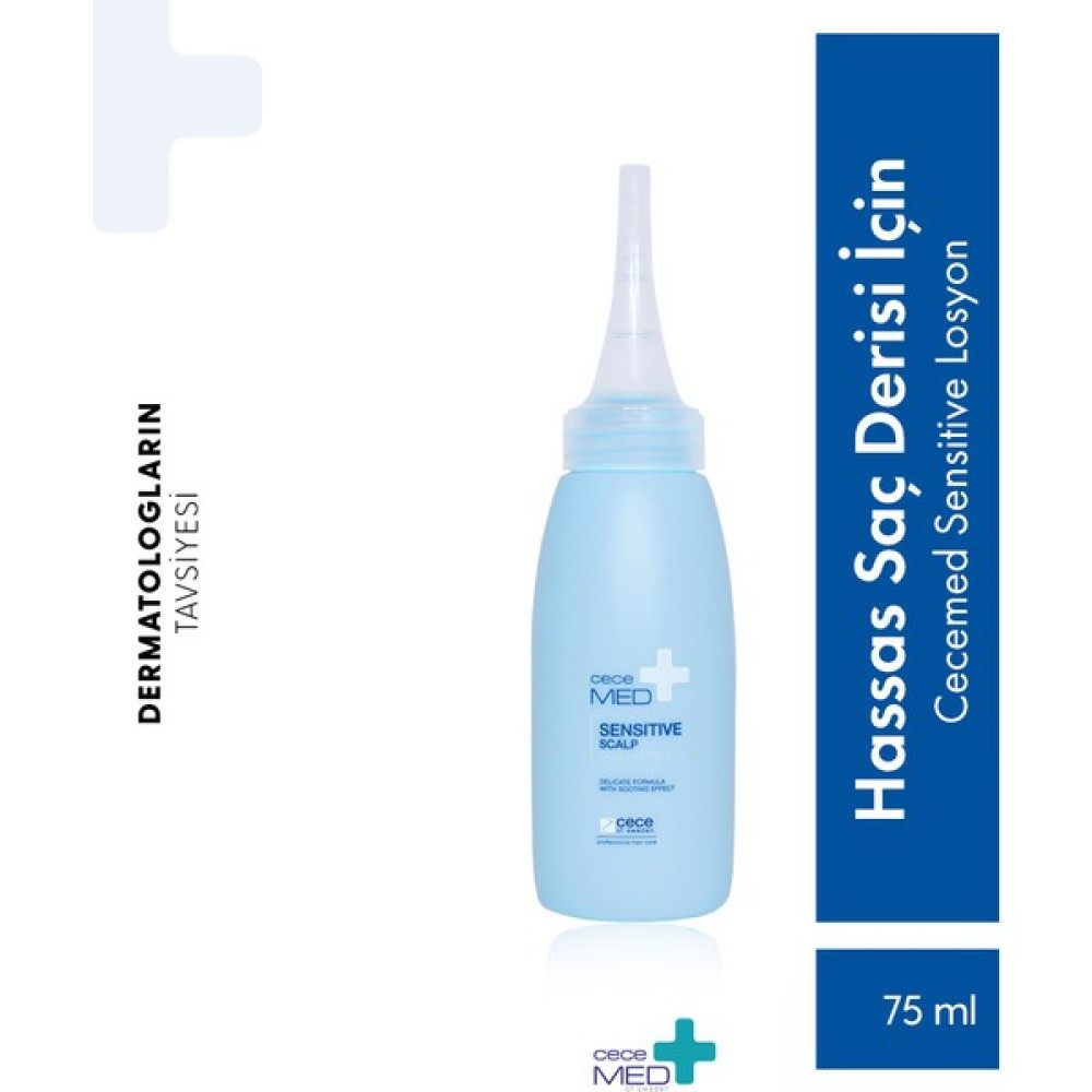 Cecemed Sensitive Scalp Lotion 75 ml Hassas Saç Derisi Losyonu - 000 Saç Bakım Maskeleri & Serumlar & Spreyler Fiyatı