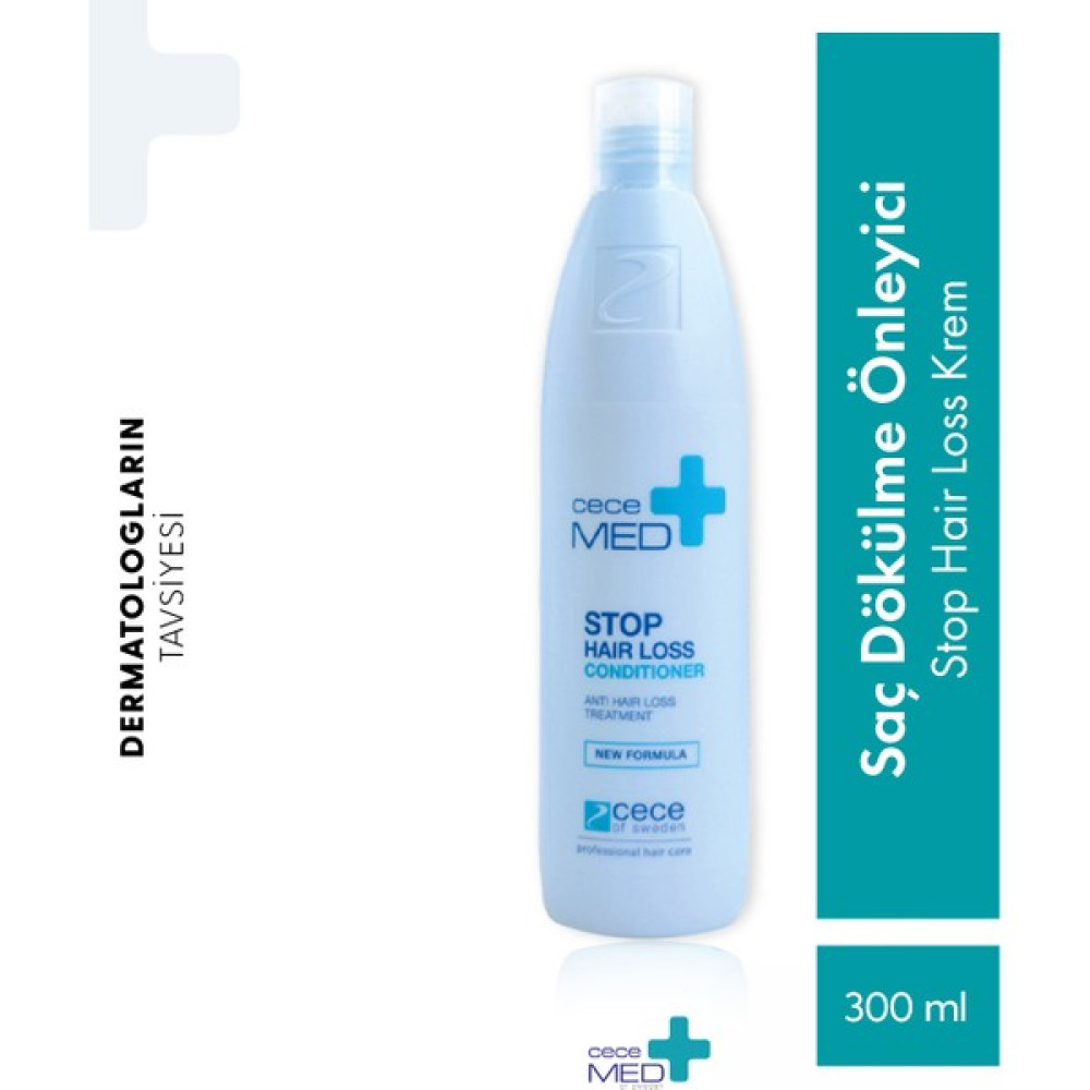 Cecemed Stop Hair Loss Conditioner Dökülme Karşıtı Saç Kremi 300 ml Şampuan ve Saç Kremi Fiyatı