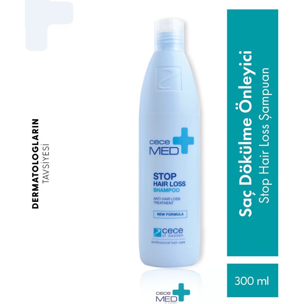 Cecemed Stop Hair Loss Shampoo Dökülme Karşıtı Şampuan 300 ml Şampuan ve Saç Kremi Fiyatı