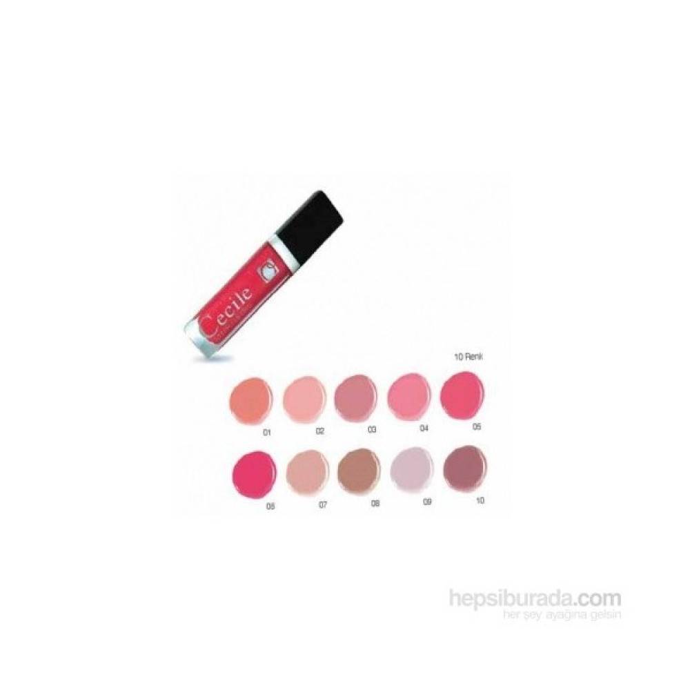 Cecile 3D Effect Lip Gloss 04 Rujlar & Dudak Parlatıcıları Fiyatı