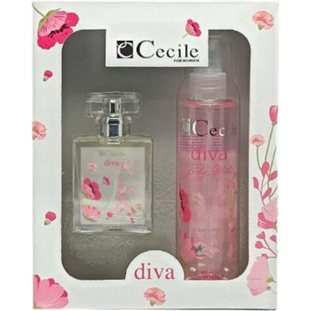 Cecile Cecile Diva Kadın Parfüm Seti 100 ml Edt Body Mist 150 ml Parfümler Fiyatı