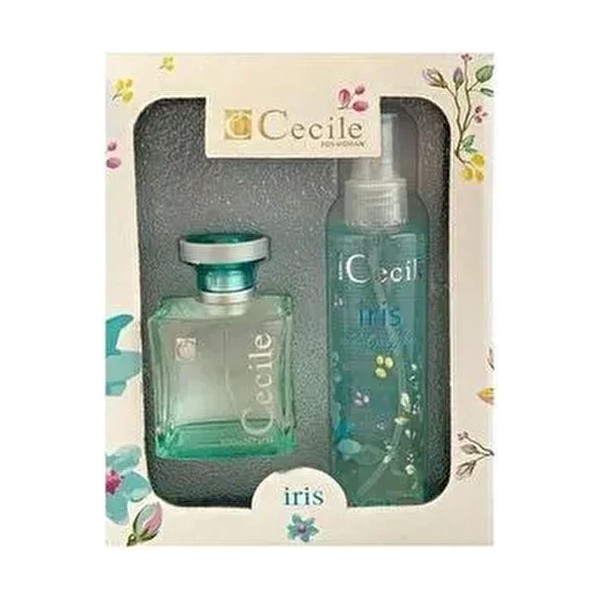 Cecile Iris EDT Kadın Parfüm ve Body Mist Seti 100 ml ve 150 ml Ferahlatıcı Koku Parfümler Fiyatı
