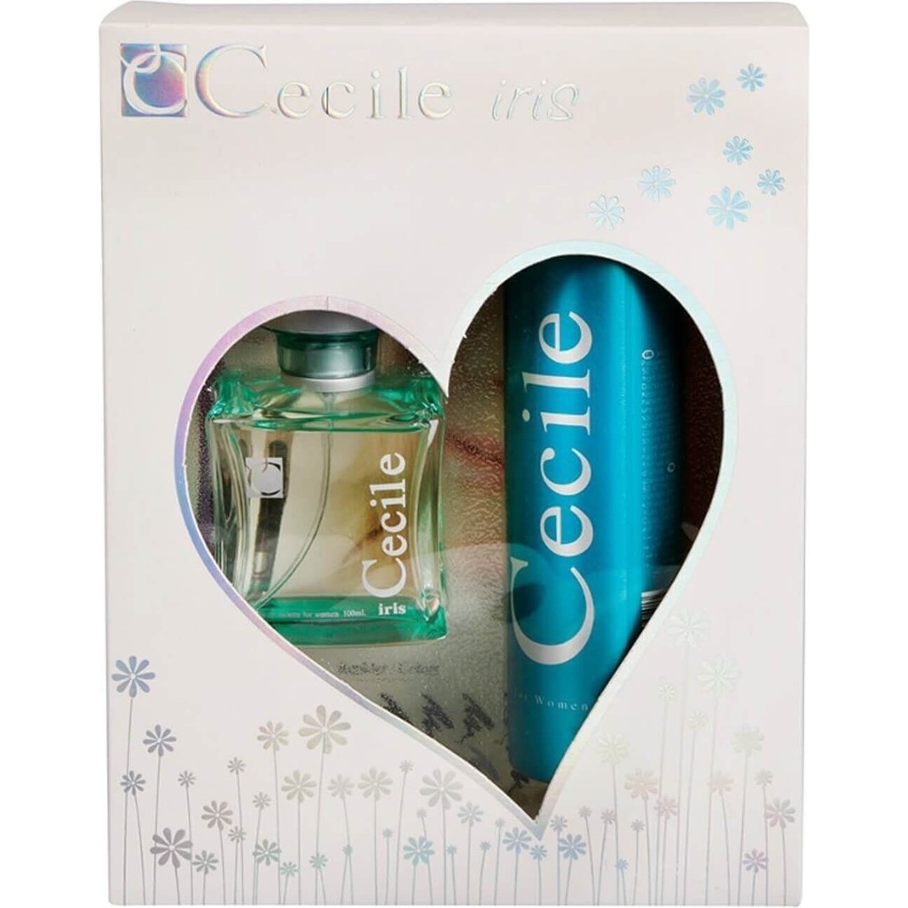 Cecile Iris Kadın Parfüm Seti 100 ml EDT Ve 150 ml Deodorant Meyveli Koku Parfümler Fiyatı