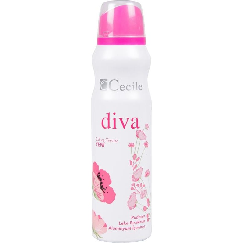 Cecile Kadın Deodorant Diva Woman 150 ml Deodorantlar Fiyatı