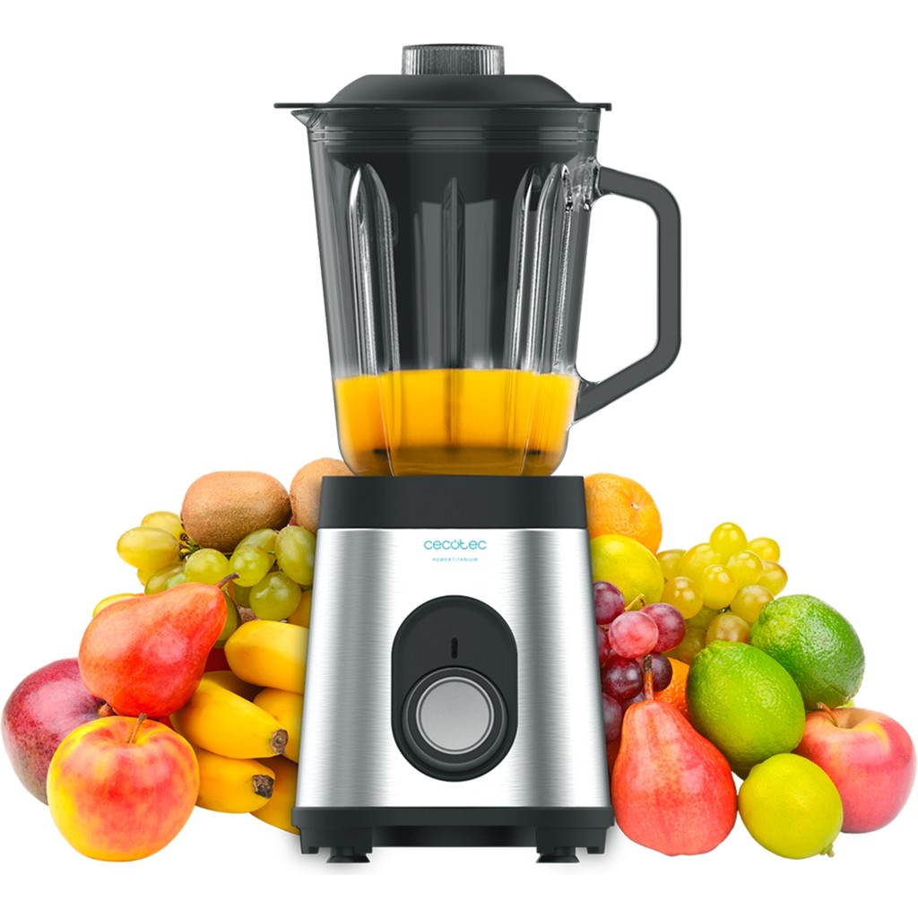 Cecotec Power Black Titanium 1800MAX Inox Smoothie Blender - Siyah Blenderler Fiyatı