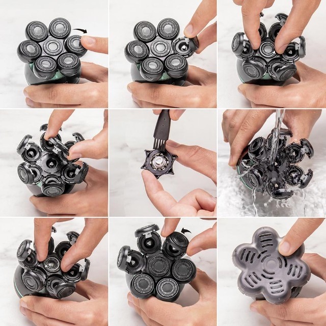 Cecotec Precisioncare Skull Shaver Kablosuz Saç Tıraş Makinesi - Siyah Diğer Fiyatı