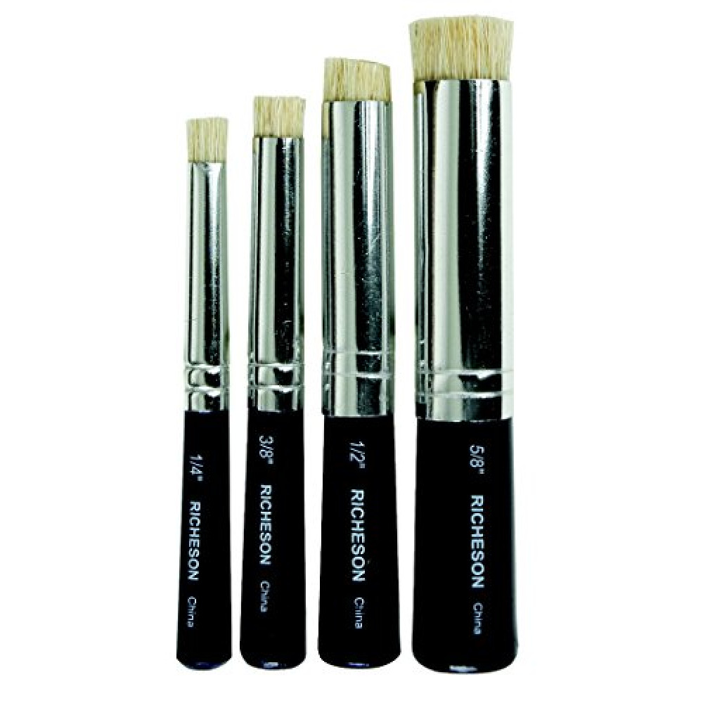 Cedar Canyon Textiles Shiva Stencil Brush Set-4/Pkg.