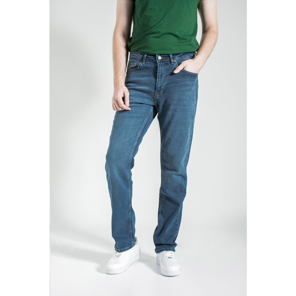 CEDY DENIM Erkek Yüksel Bel Bol Kesim Boru Paça Martin Kot Pantolon Reguler Fit Jean - 33/34 Beden Bayan Jeans / Kot Pantolon Fiyatı