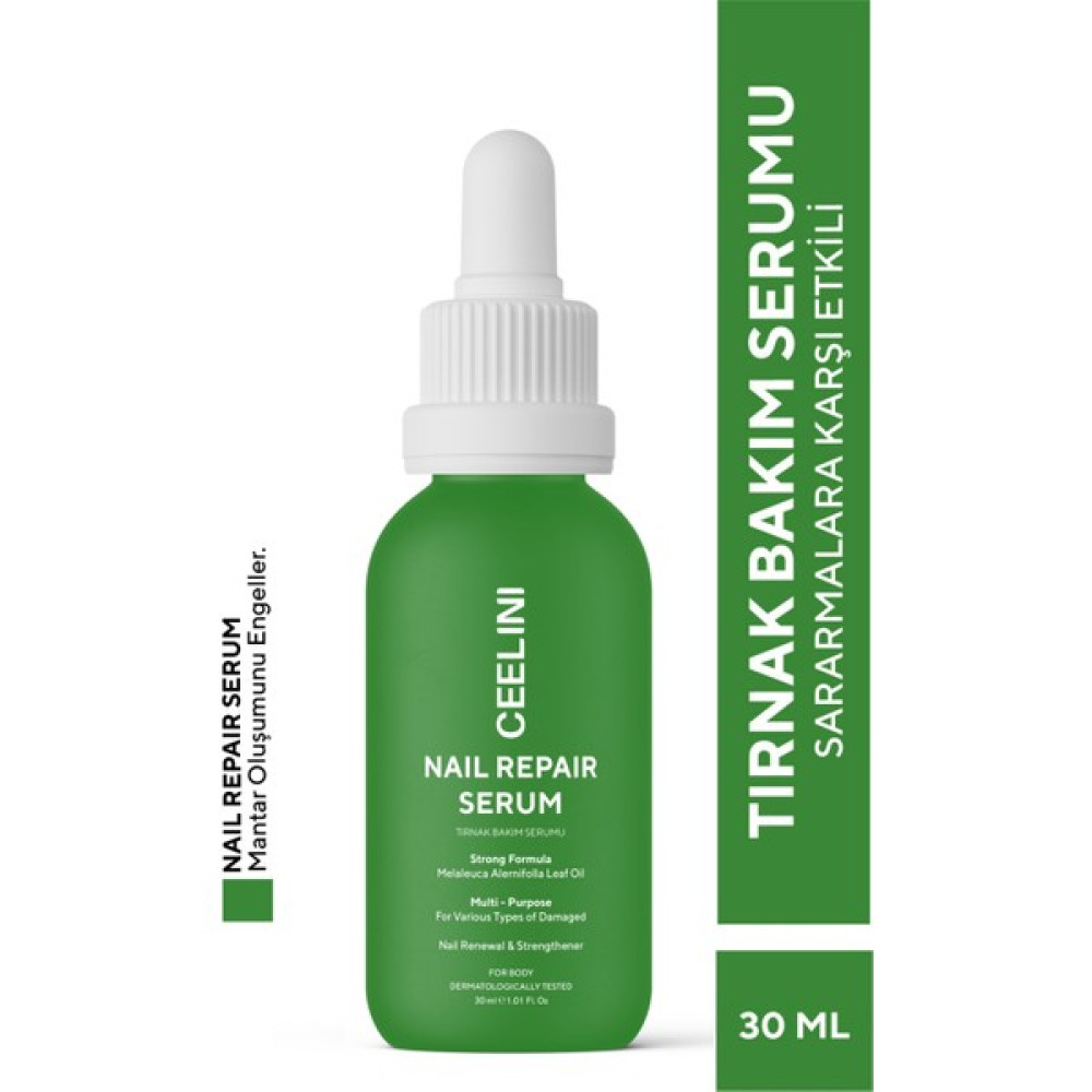 Ceelini El ve Ayak Tırnak Besleyici Güçlendirici Serum Çay Ağacı ve Salisik Asit Özlü 30 ml El ve Ayak Bakımı Fiyatı