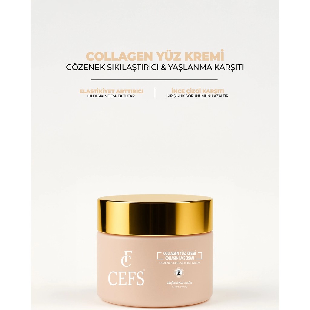Cefs Yaşlanma Karşıtı Kırışıklık & Dolgunlaştırıcı Kolajen Anti-Aging Cilt Bakım Kremi 50 Ml Diğer Fiyatı