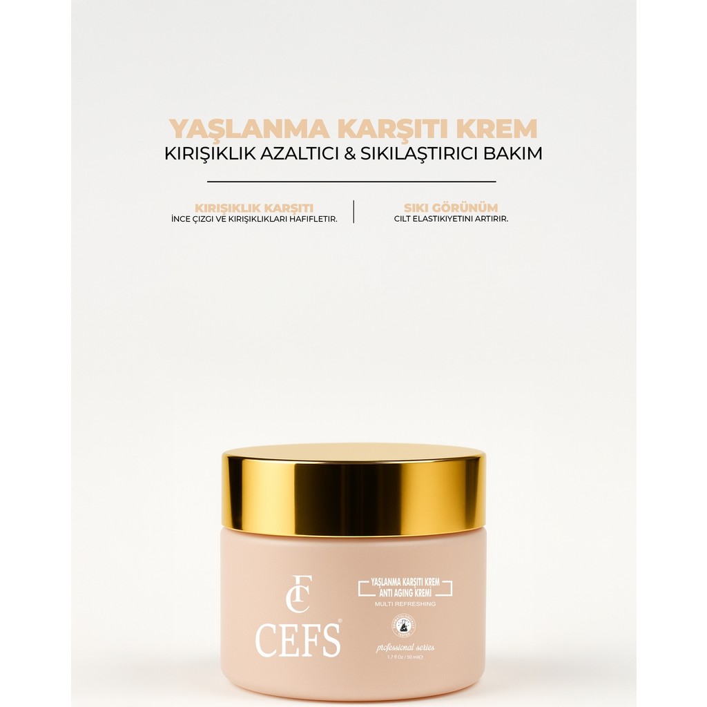 Cefs Yaşlanma Kırışıklık Anti Aging Karşıtı Botox Etkili Cilt Sıkılaştırıcı Krem 50 ml Diğer Fiyatı