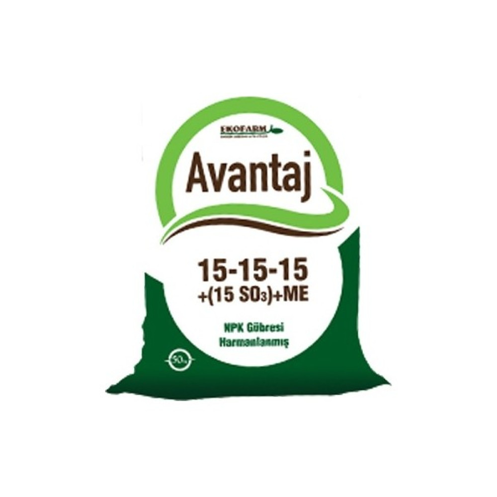 Cegel Ziraat Avantaj 15.15.15+%15 S03+ME Kompoze Gübre 50 kg Gübre Fiyatı