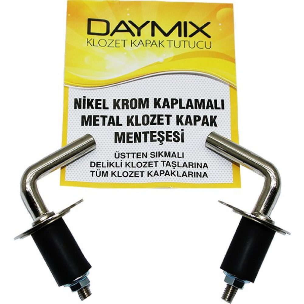 Cekave Üstten Sıkmalı Metal Klozet Kapak Menteşesi Vidası Nikel Kr Klozet Kapağı Fiyatı