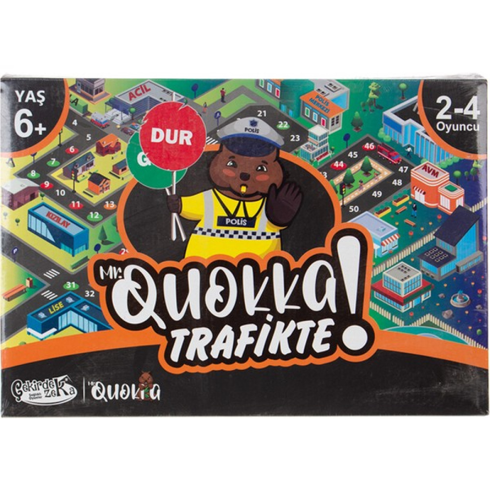 Çekirdek Zeka Çekirdek Mr Quokka Trafikte ZK90 0310 Eğitici Oyuncak Fiyatı