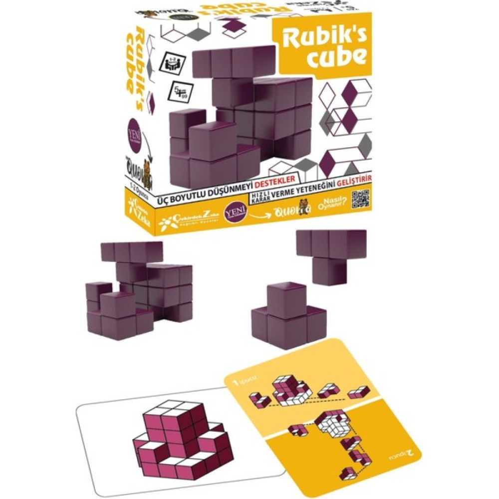 Çekirdek Zeka Cube Zeka Küpü Rubiks Cube Akıl Küpü - Renkli Eğitici Oyuncak Fiyatı