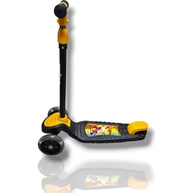 Çekirdek Zeka Swing Scooter Işıklı - Sarı Scooter Fiyatı