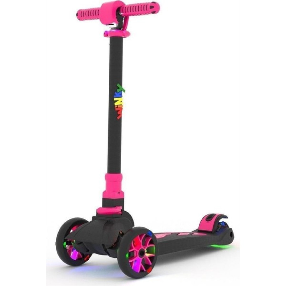 Çekirdek Zeka Winky Scooter Işıklı 3 Tekerli Katlanabilir Pembe - 1 Açık Hava, Deniz ve Spor Oyuncakları Fiyatı