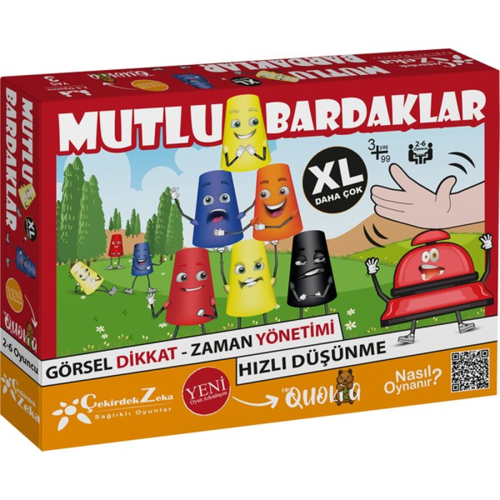 Çekirdek Zeka Xl Mutlu Bardaklar Kutu Oyunu Çocuk Oyuncağı Fiyatı