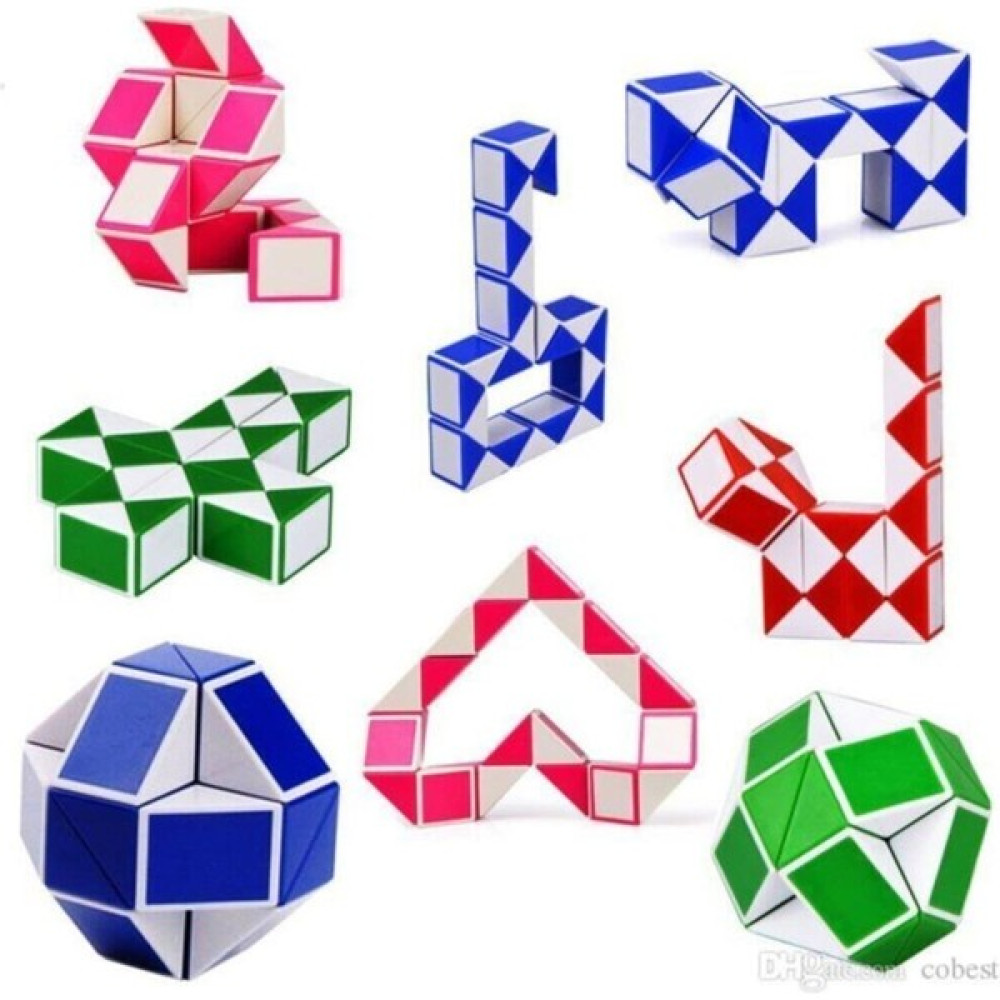 Çekirdek Zeka Yılan Oyunu, Kartela Sihirli Yılan Sabır Küpü Rubik's Snake Bebek Oyuncakları Fiyatı