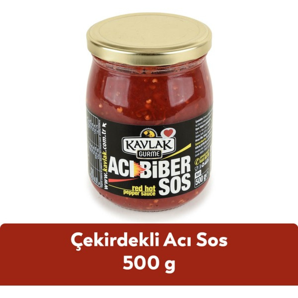 Çekirdekli Acı Sos 500 gr Diğer Fiyatı