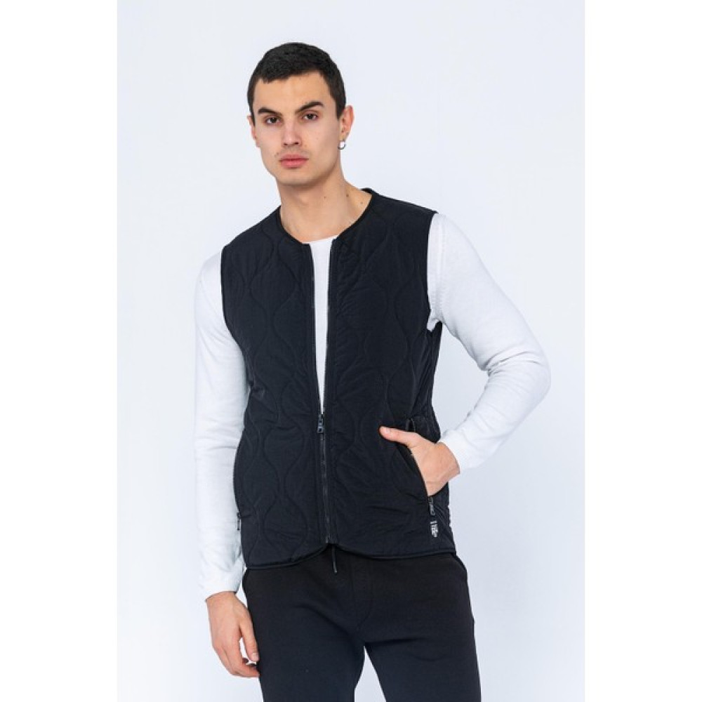 Cekmon Erkek Regular Fit Bomber Fermuarlı Cepli Kapitone Spor Yelek Erkek Yelek Fiyatı