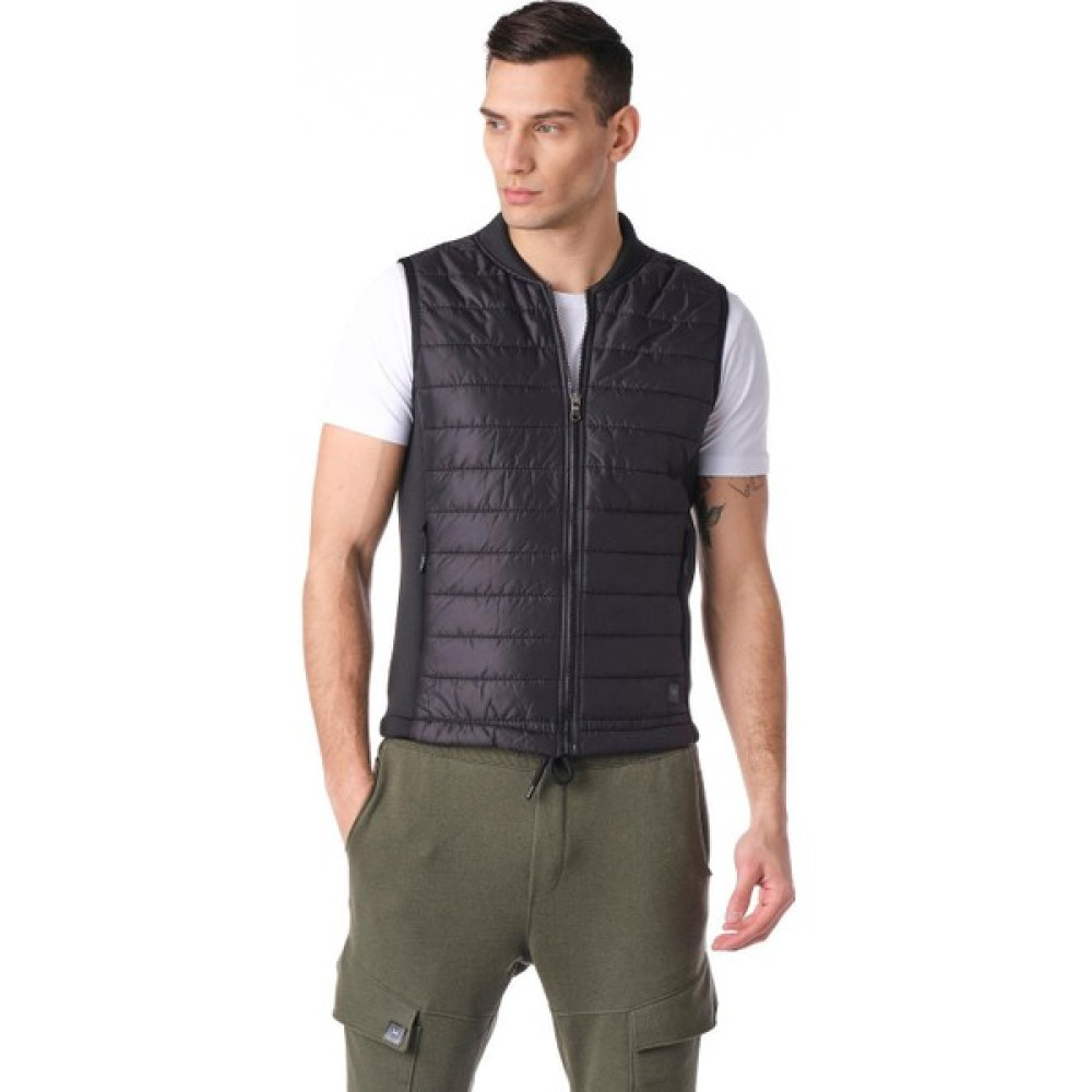 Cekmon Erkek Regular Fit Bomber Yaka Cepli Kapitone Scuba Kumaş Fermuar Detaylı Ince Yelek Erkek Yelek Fiyatı