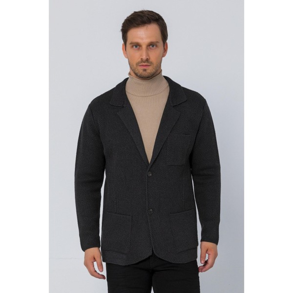 Cekmon Erkek Regular Fit Çok Cepli Düğmeli Astarsız Örme Blazer Rahat Ceket Erkek Ceket Fiyatı