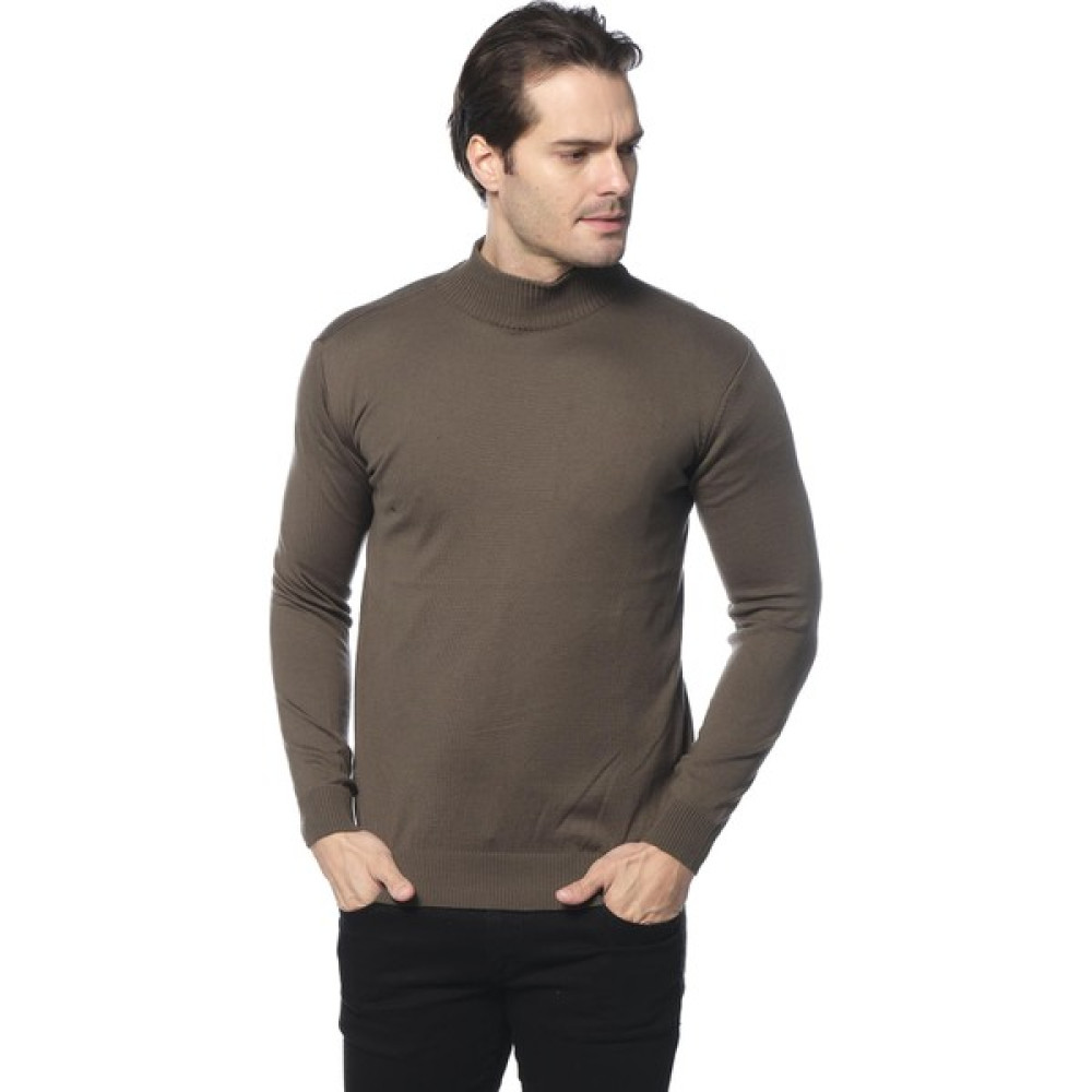 Cekmon Erkek Slim Fit Düz Renk Balıkçı Yaka Boğazlı Kazak Erkek Kazak & Süveter & Triko Fiyatı